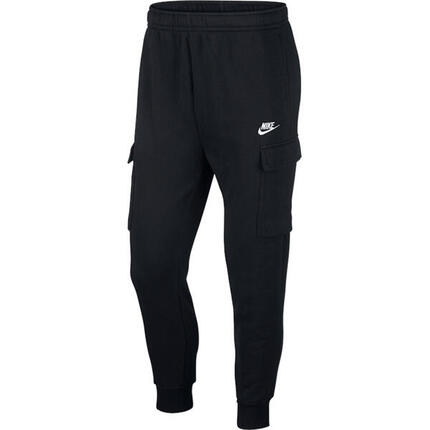 Pantalones Nike Sportswear Club Fleece Cargo, Negro, Hombre