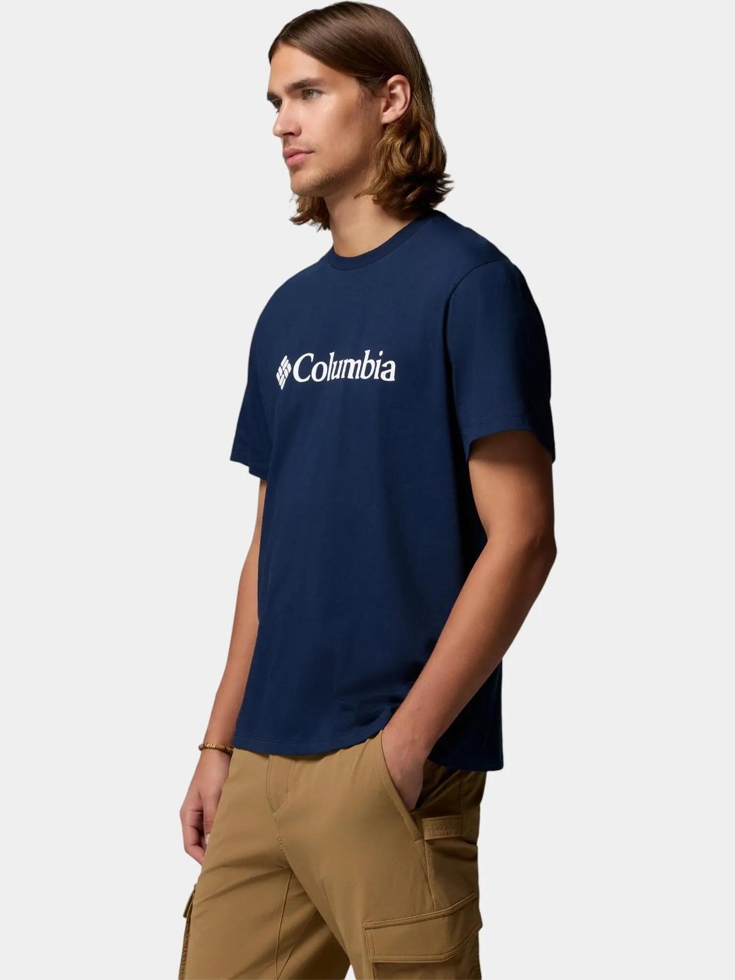 T-shirt Columbia modèle Camiseta Columbia CSC Basic Logo manga corta pour homme 2/6