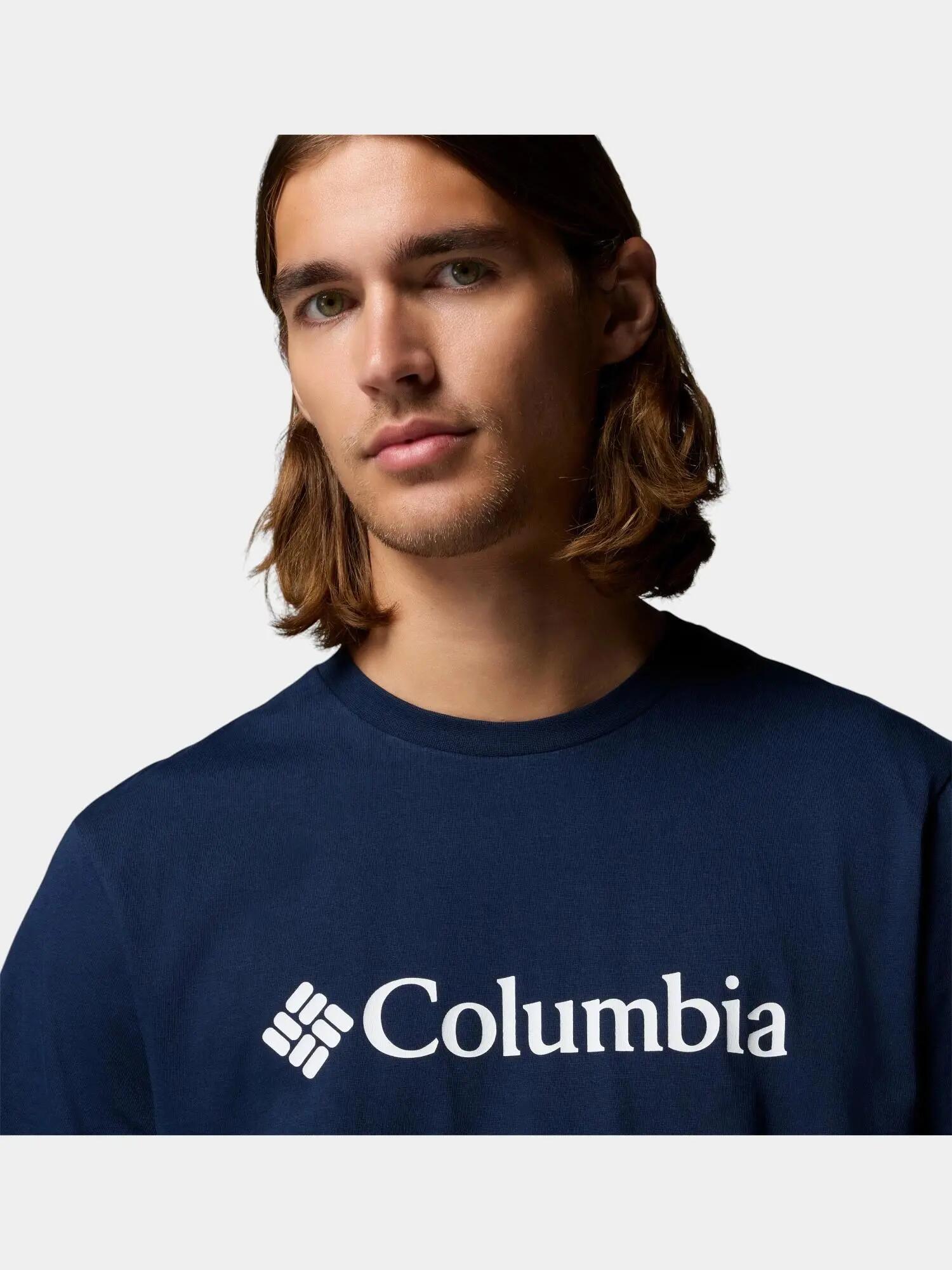 T-shirt Columbia modèle Camiseta Columbia CSC Basic Logo manga corta pour homme 5/6