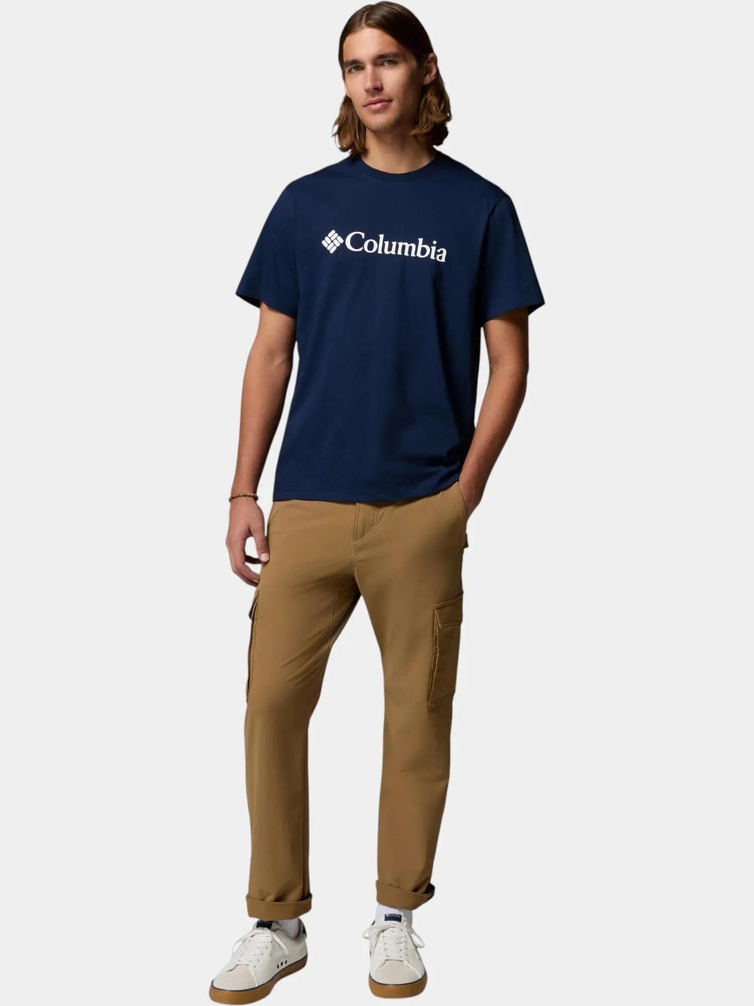 T-shirt Columbia modèle Camiseta Columbia CSC Basic Logo manga corta pour homme 4/6