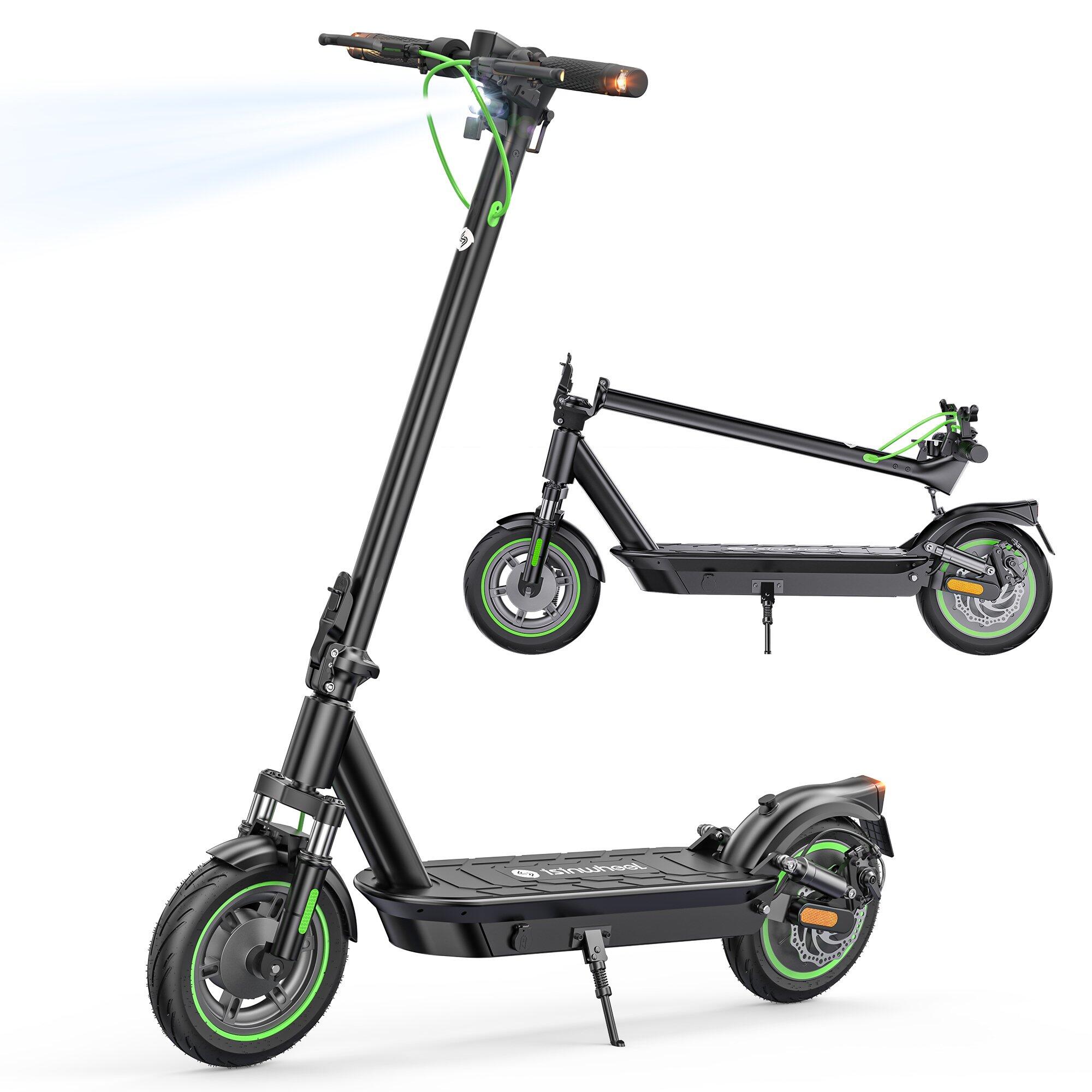 Trotinete elétrica urbana S10 Plus 10" bateria 36V 15Ah LED, controle APP