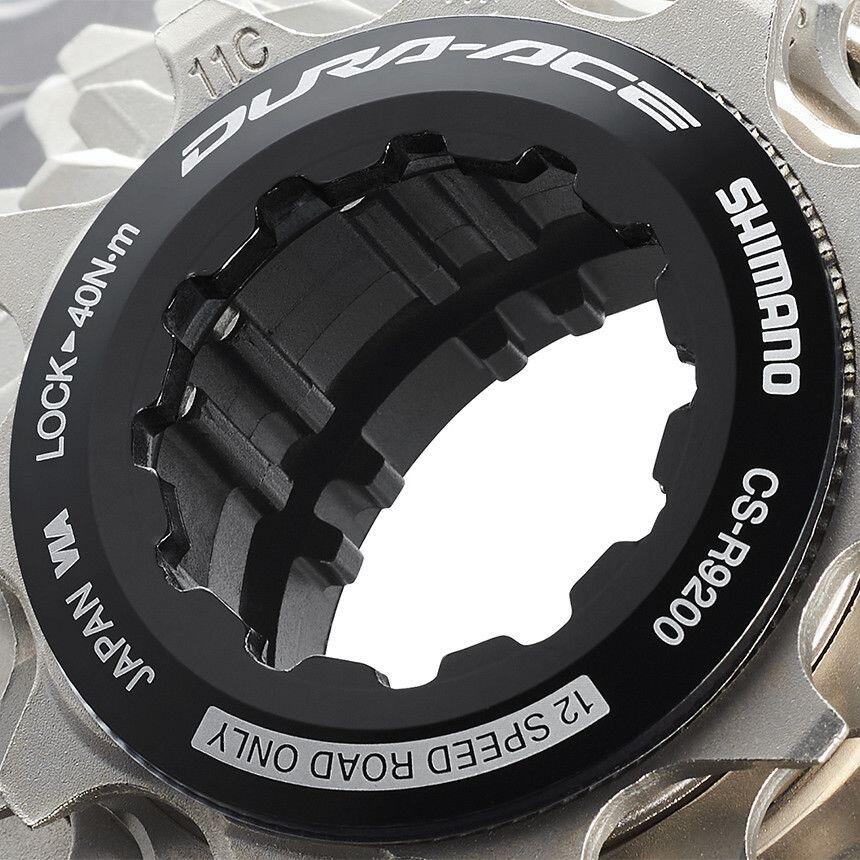 Anello di bloccaggio Shimano Dura-Ace CS-R9200 nero 2/3