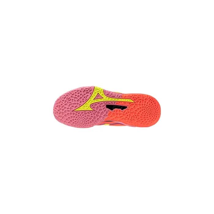 Zapatillas Mizuno Wave Stealth Neo 2.1 Coral/Morado 2026 2/5