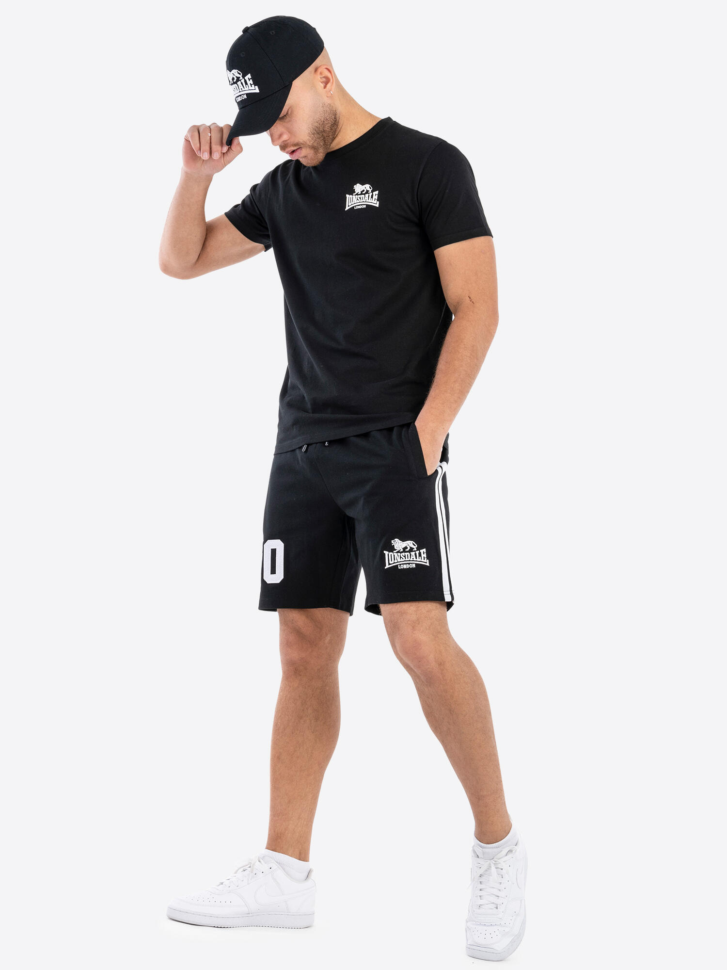 LONSDALE Herenshort regular fit MARWICK 3/5