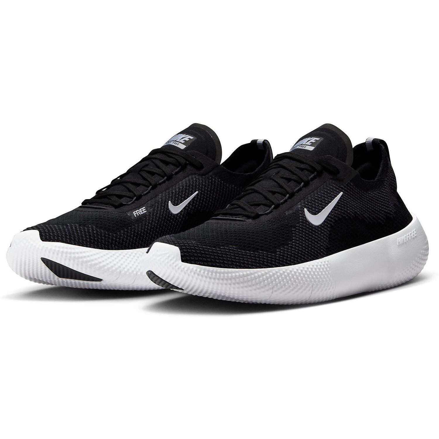 Nike Free RN chaussure running basse Noir/Blanc/Anthracite 5/7