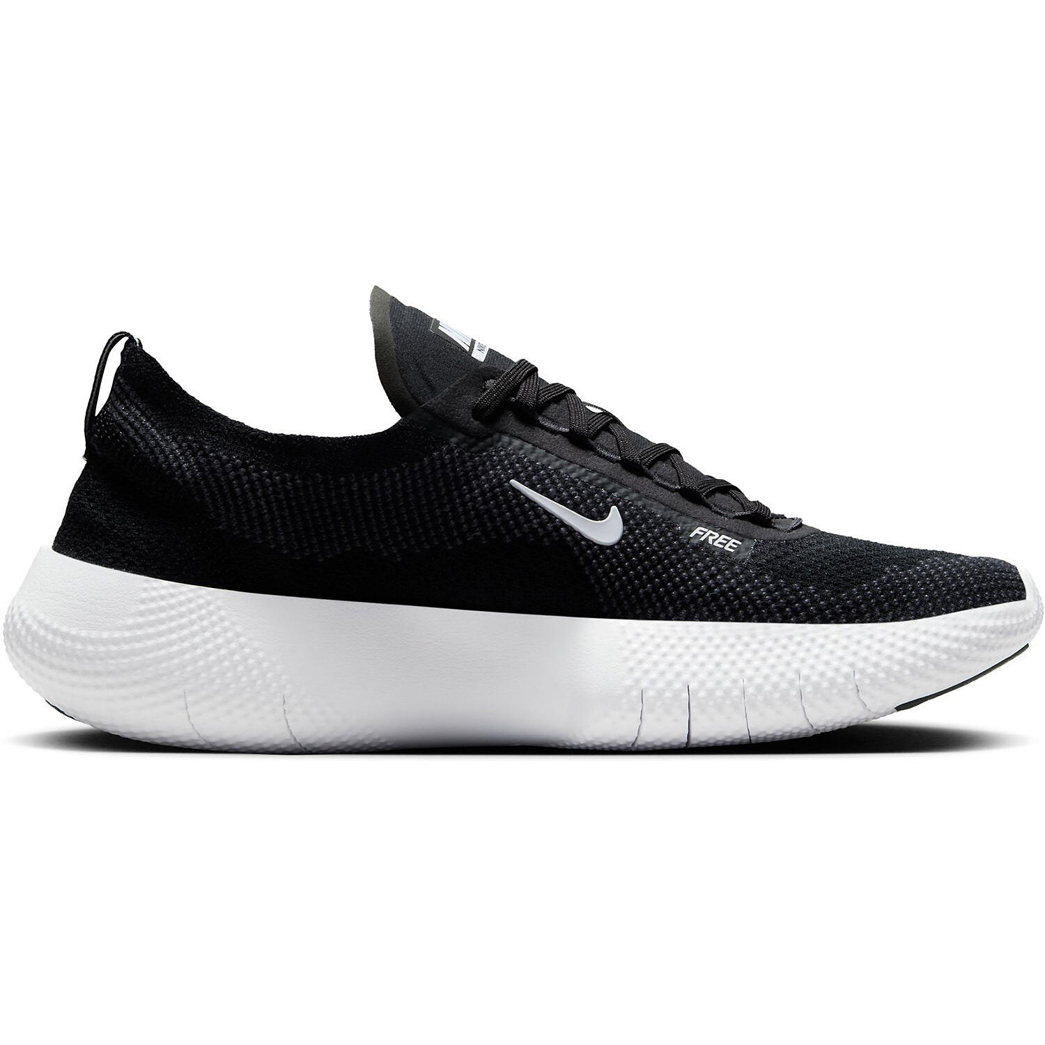 Nike Free RN chaussure running basse Noir/Blanc/Anthracite 4/7