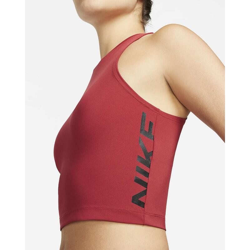 MAGLIA  PRO W DRI FIT TANK DD6426 690  BORDEAUX 2/2
