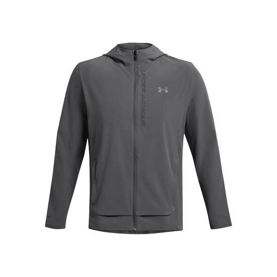 Sweat Zippé Homme Gris Under Armour Outrun