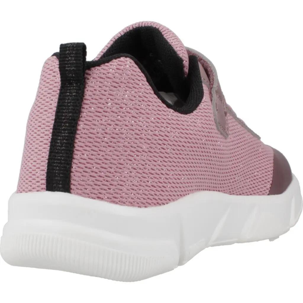 Baskets Geox Modèle J Aril Girl Couleur Rose 3/5
