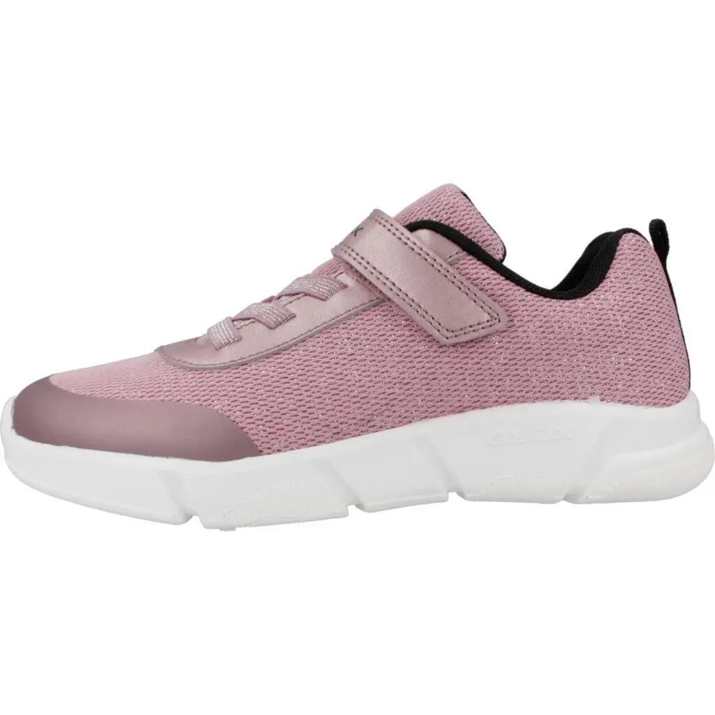 Baskets Geox Modèle J Aril Girl Couleur Rose 2/5