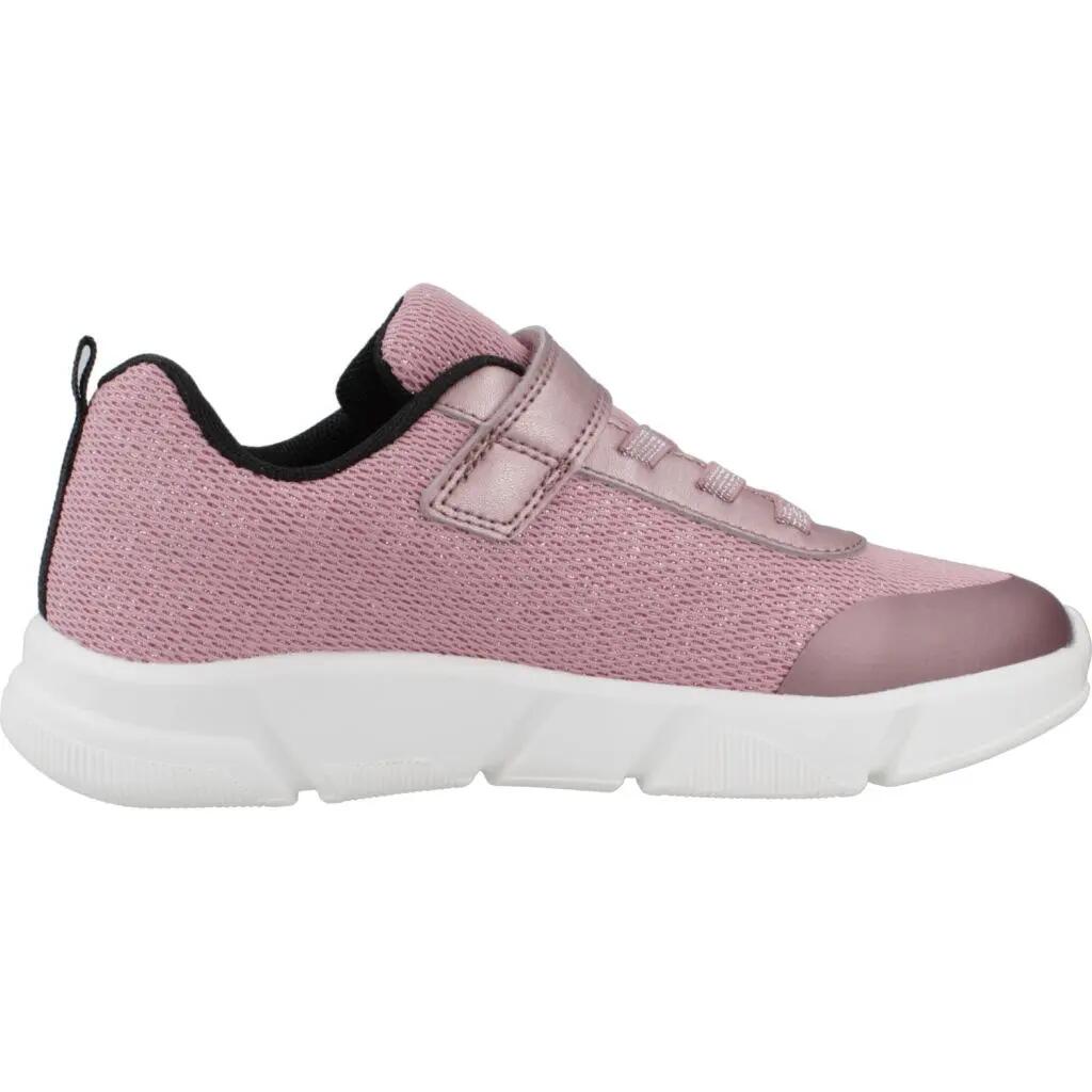 Baskets Geox Modèle J Aril Girl Couleur Rose 4/5