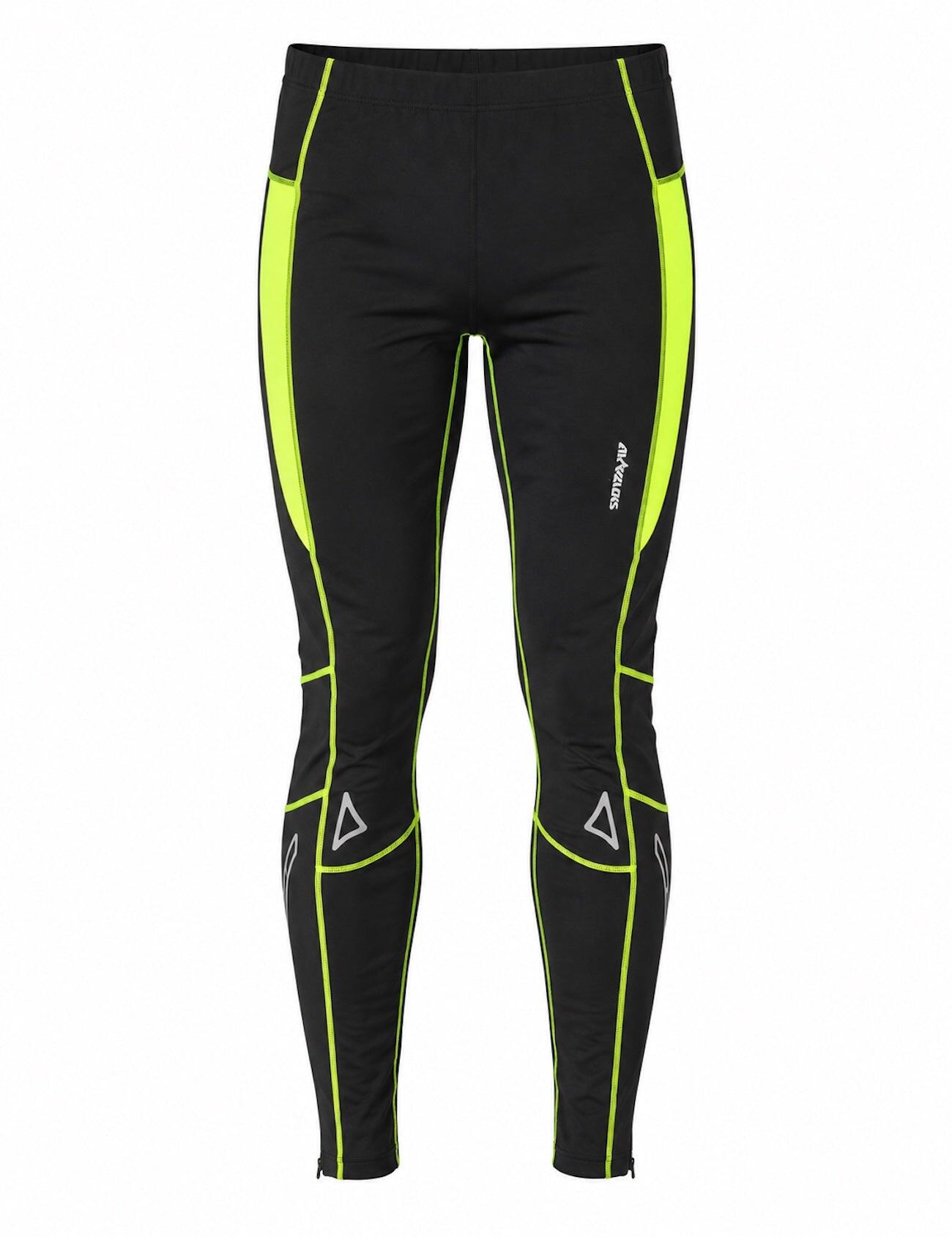 Herren Winter Thermal Lauftight Lang Pro T Neon 1/4