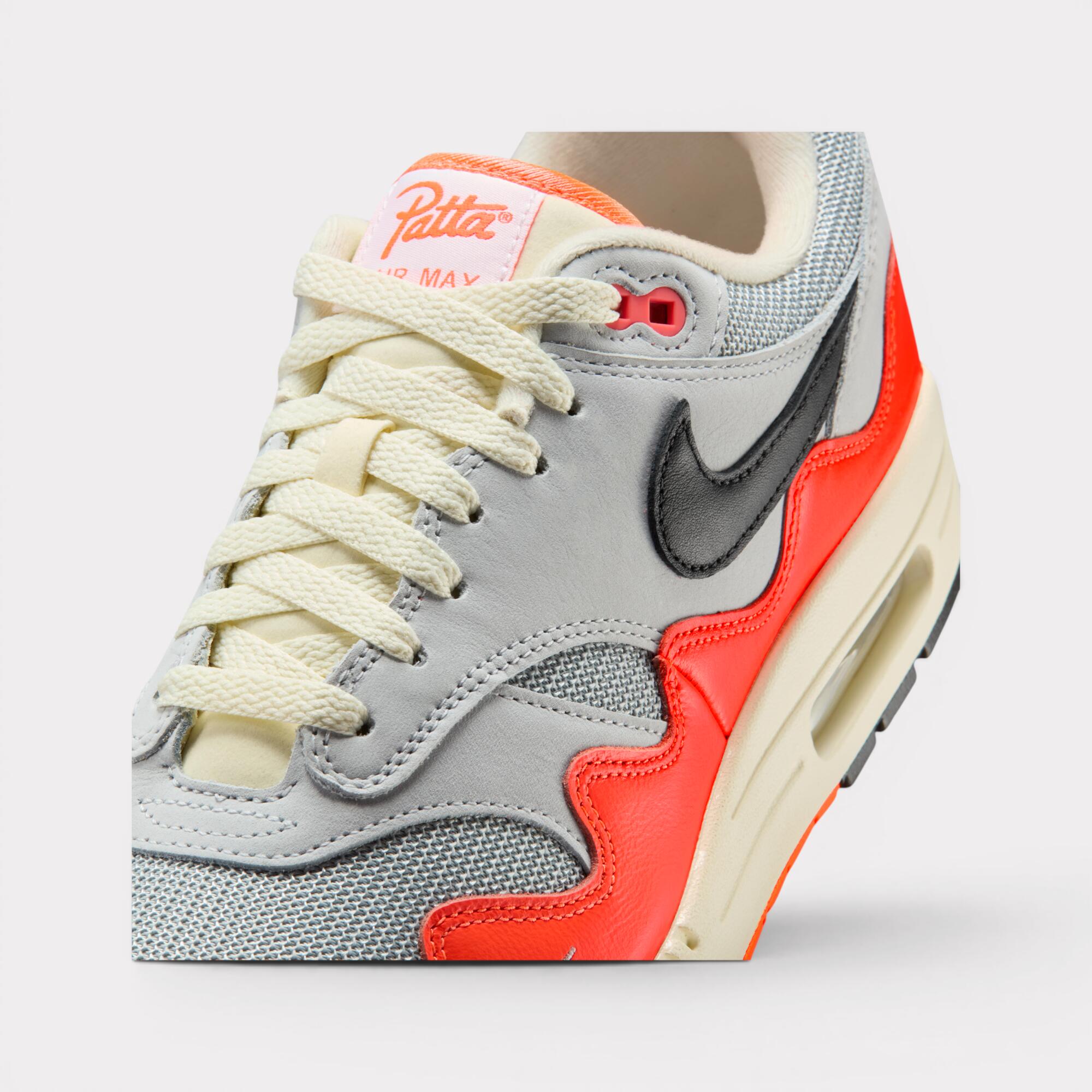 Calzado - Air Max 1 Patta Waves - Hyper Crimson/Platinum 7/7