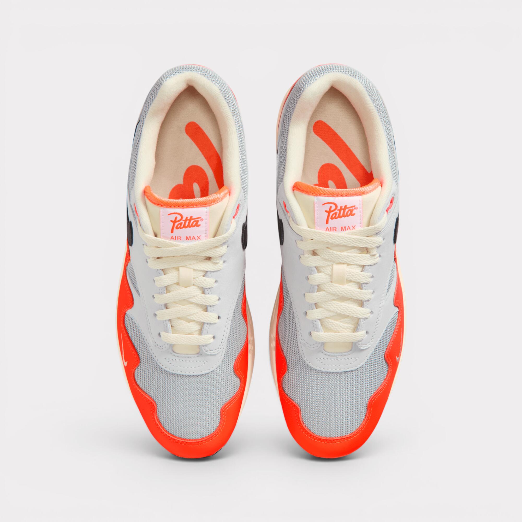 Calzado - Air Max 1 Patta Waves - Hyper Crimson/Platinum 5/7