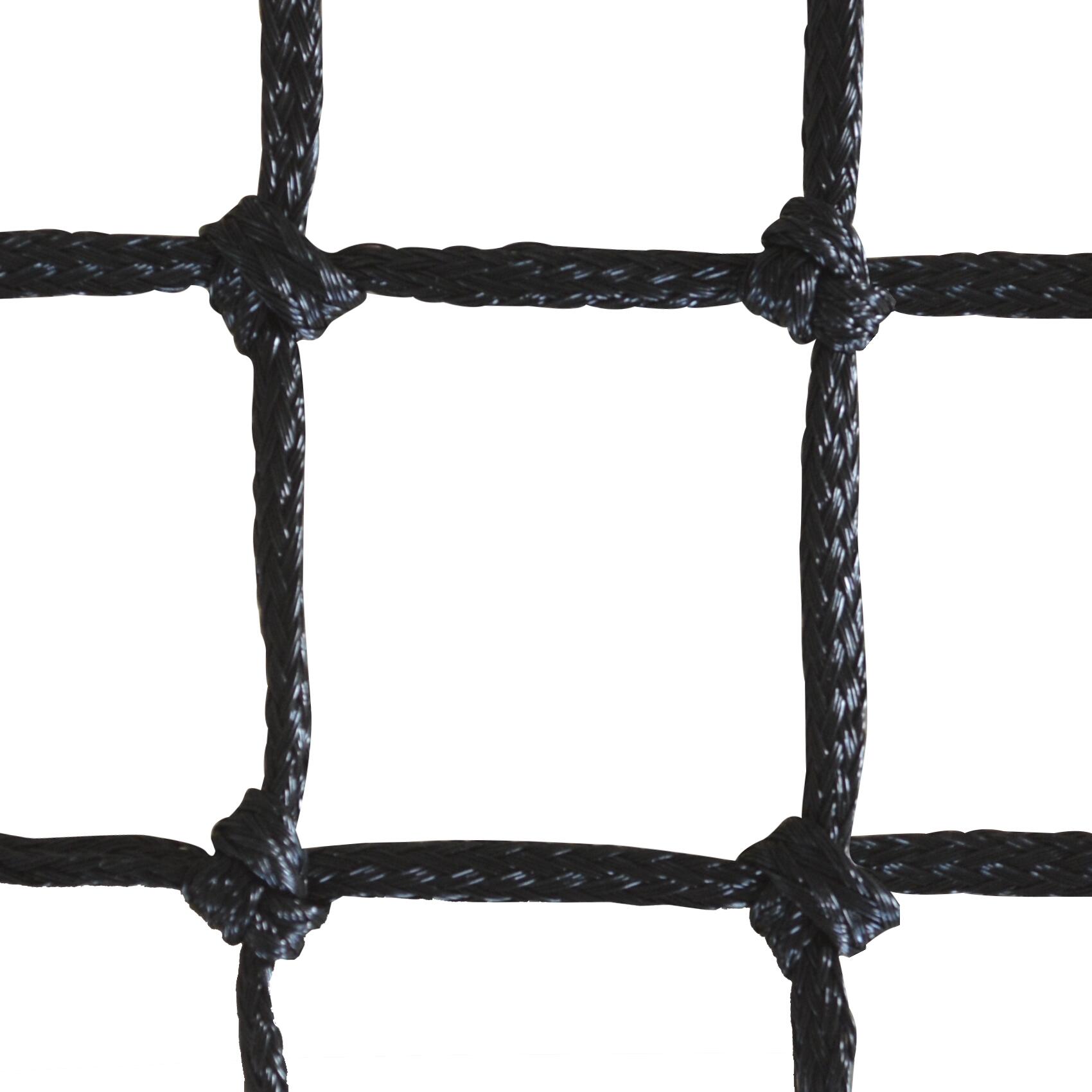 Filet tennis Roland Garros PE tressé 3mm maille 40 doublé sur 7 rangs Emdé 3/3