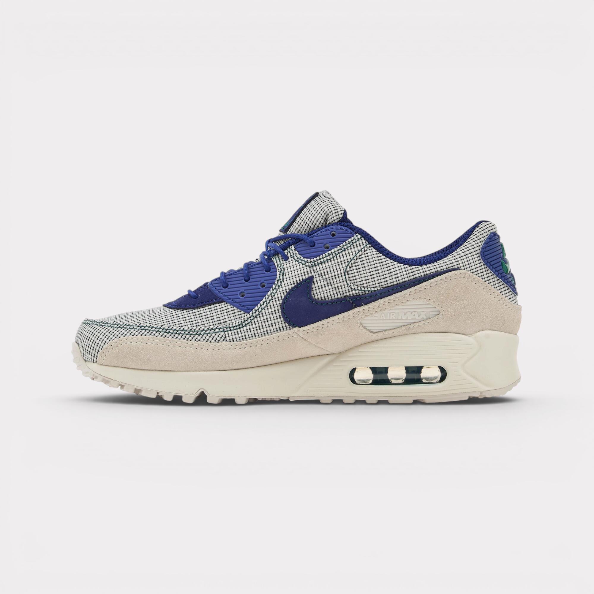 Nike Air Max 90 Coconut Milk Deep Royal Blue 3/7