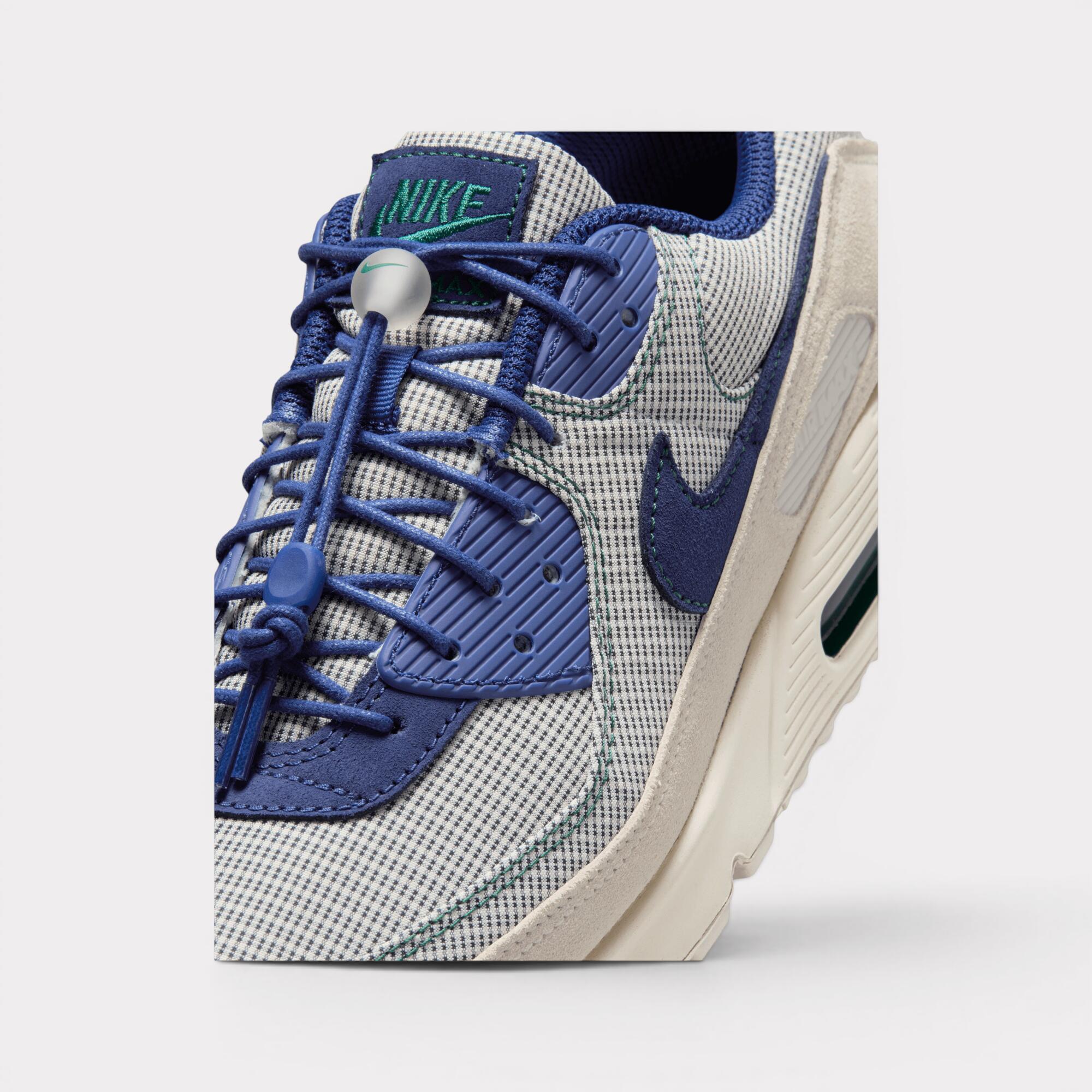 Nike Air Max 90 Coconut Milk Deep Royal Blue 7/7