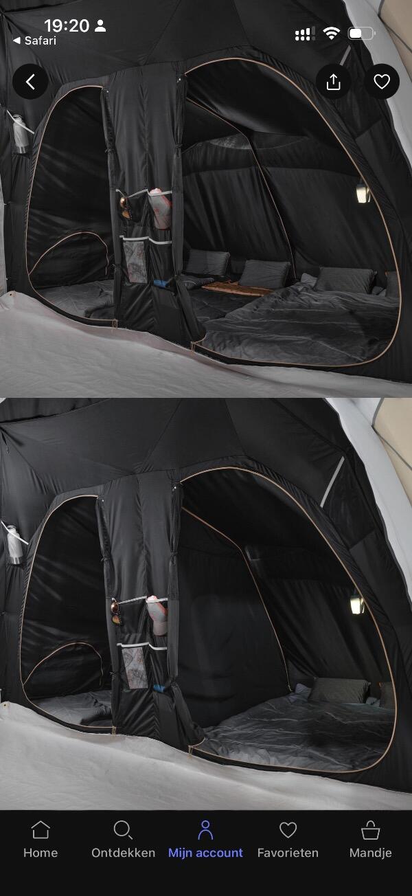 Tussen Particulieren - Opblaasbare tent quechua 8 personen 2/5