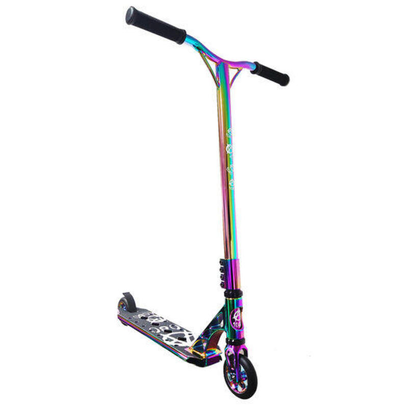 1080 HIGH-END Push Stunt Scooter, Limited Edition - Neo Chrome Jet Fuel
