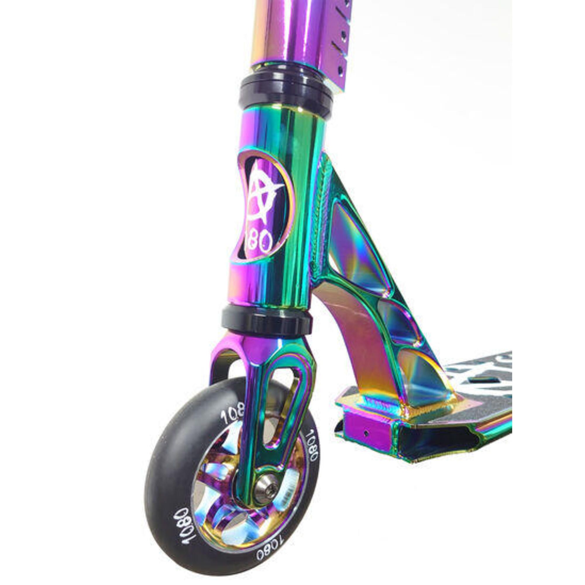 1080 NeoChrome+ Push Stunt Scooter, Limited Edition - Neo Chrome Jet Fuel 2/5