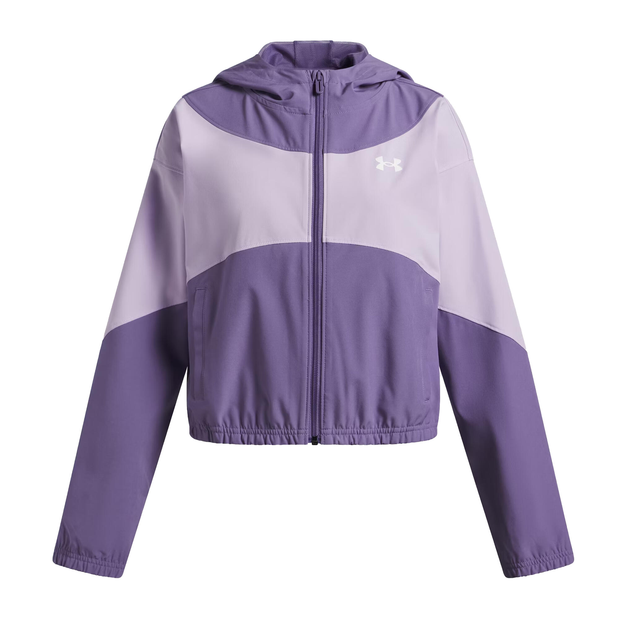 Under Armour Girls Rival Woven Windbreaker