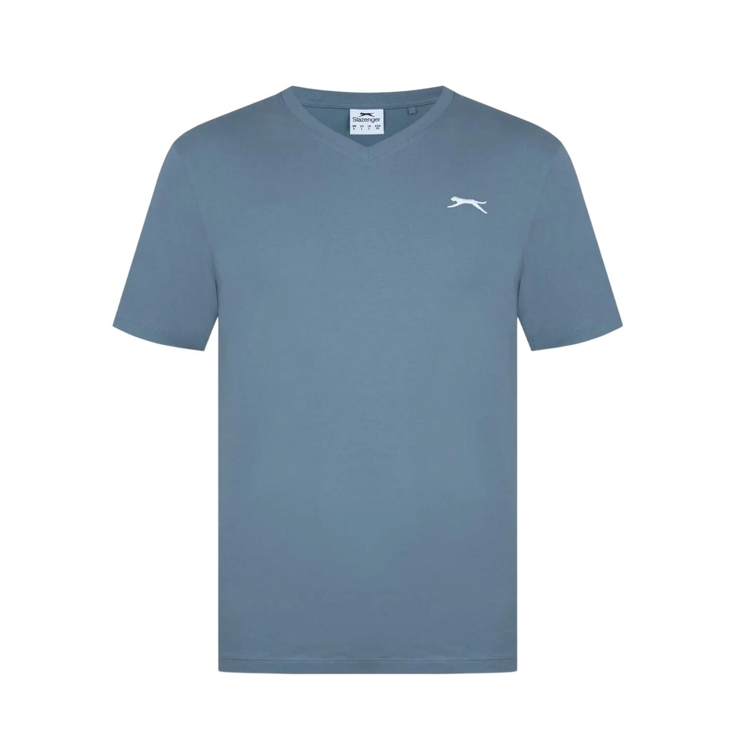 Slazenger Mens Embroidered Logo Cotton T-Shirt