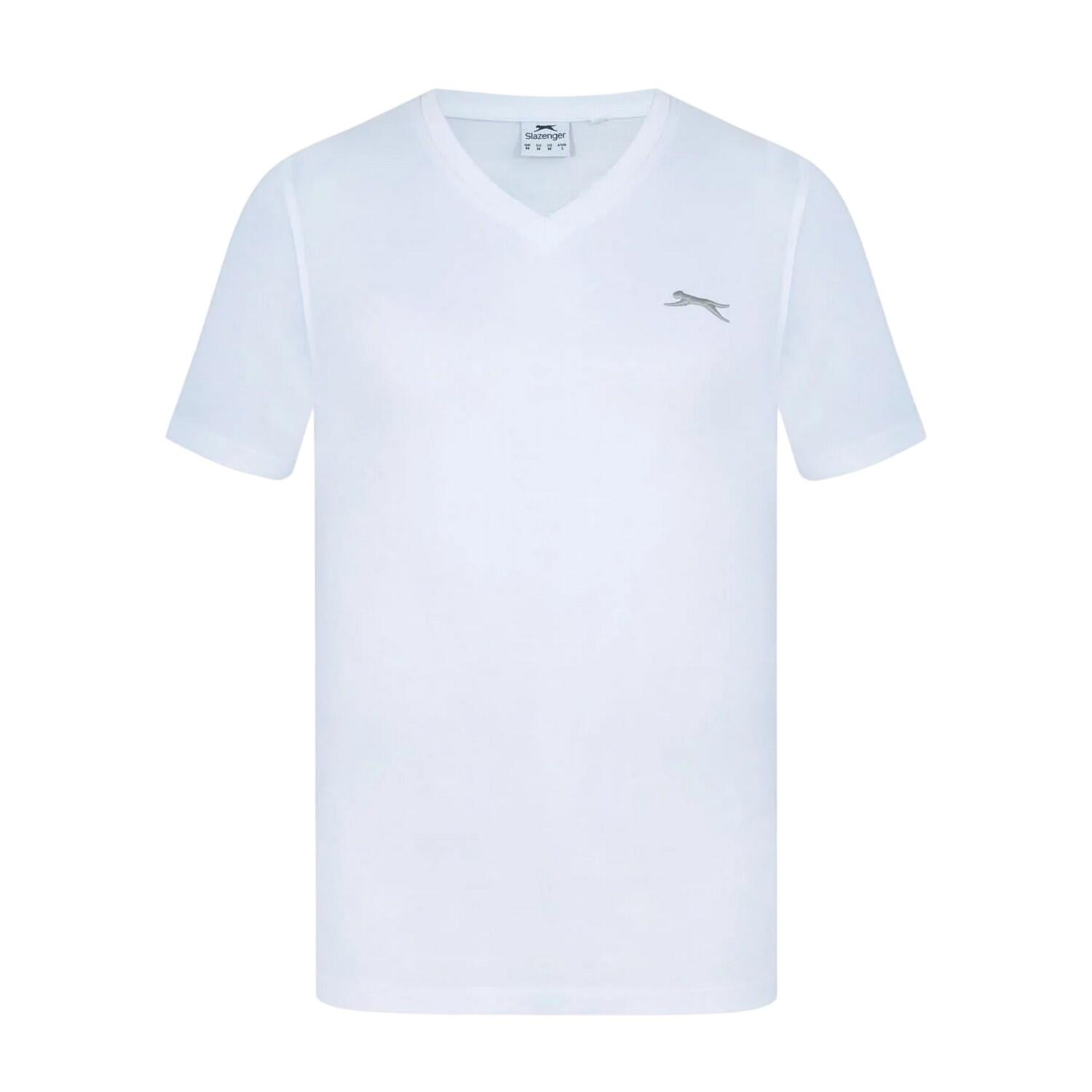 Slazenger Mens Embroidered Logo Cotton T-Shirt