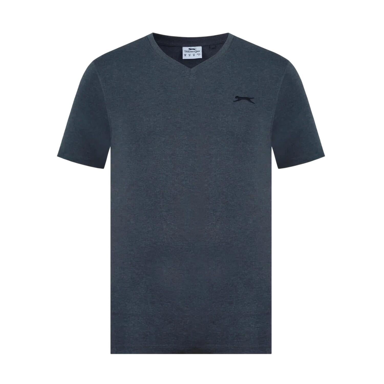 Slazenger Mens Embroidered Logo Cotton T-Shirt