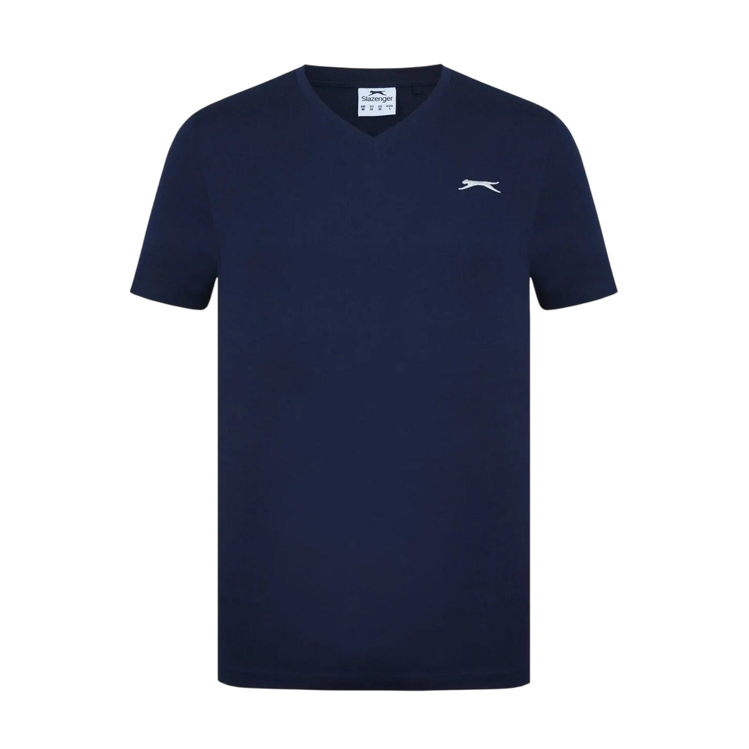Slazenger Mens Embroidered Logo Cotton T-Shirt
