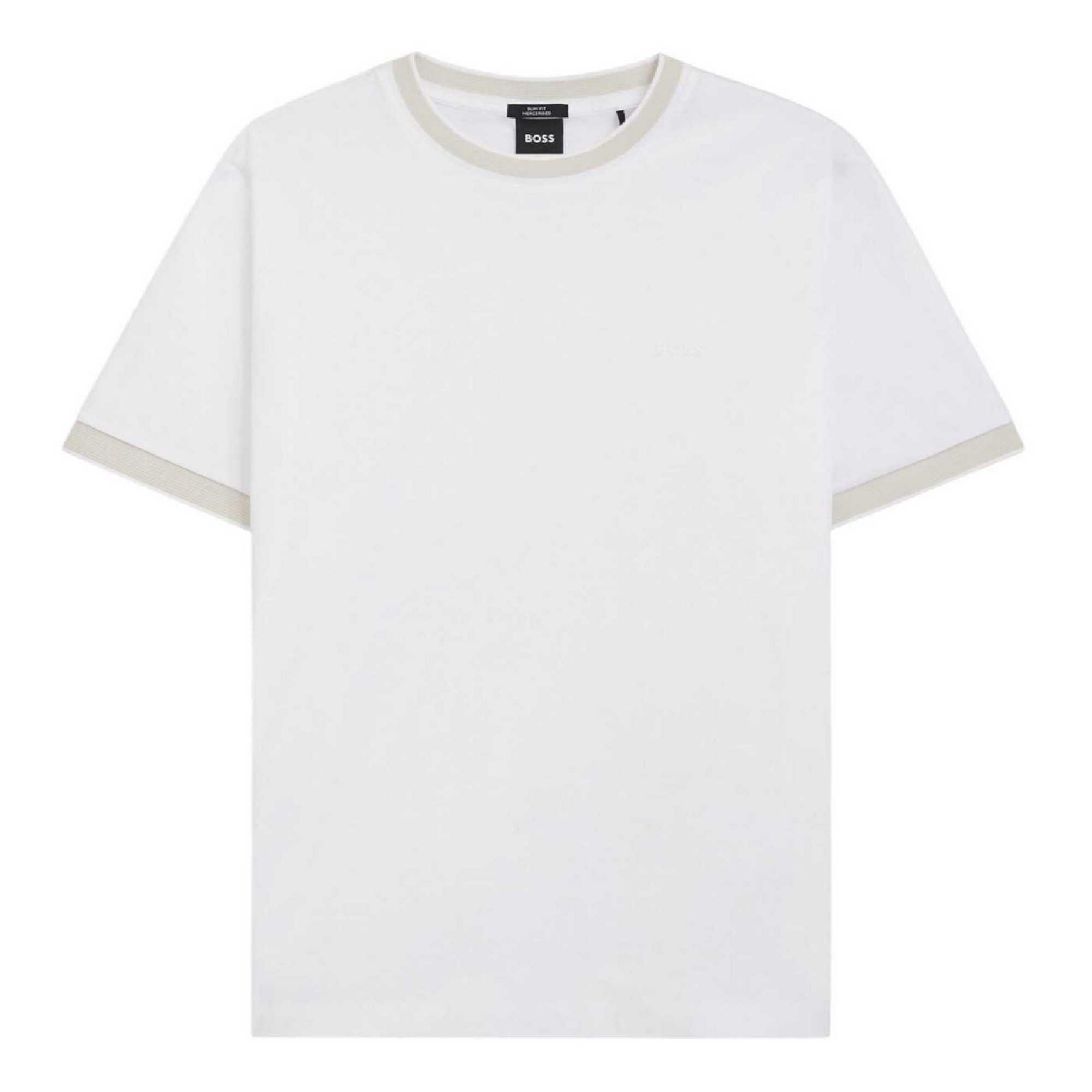 Boss Mens Contrast Detail T-Shirt