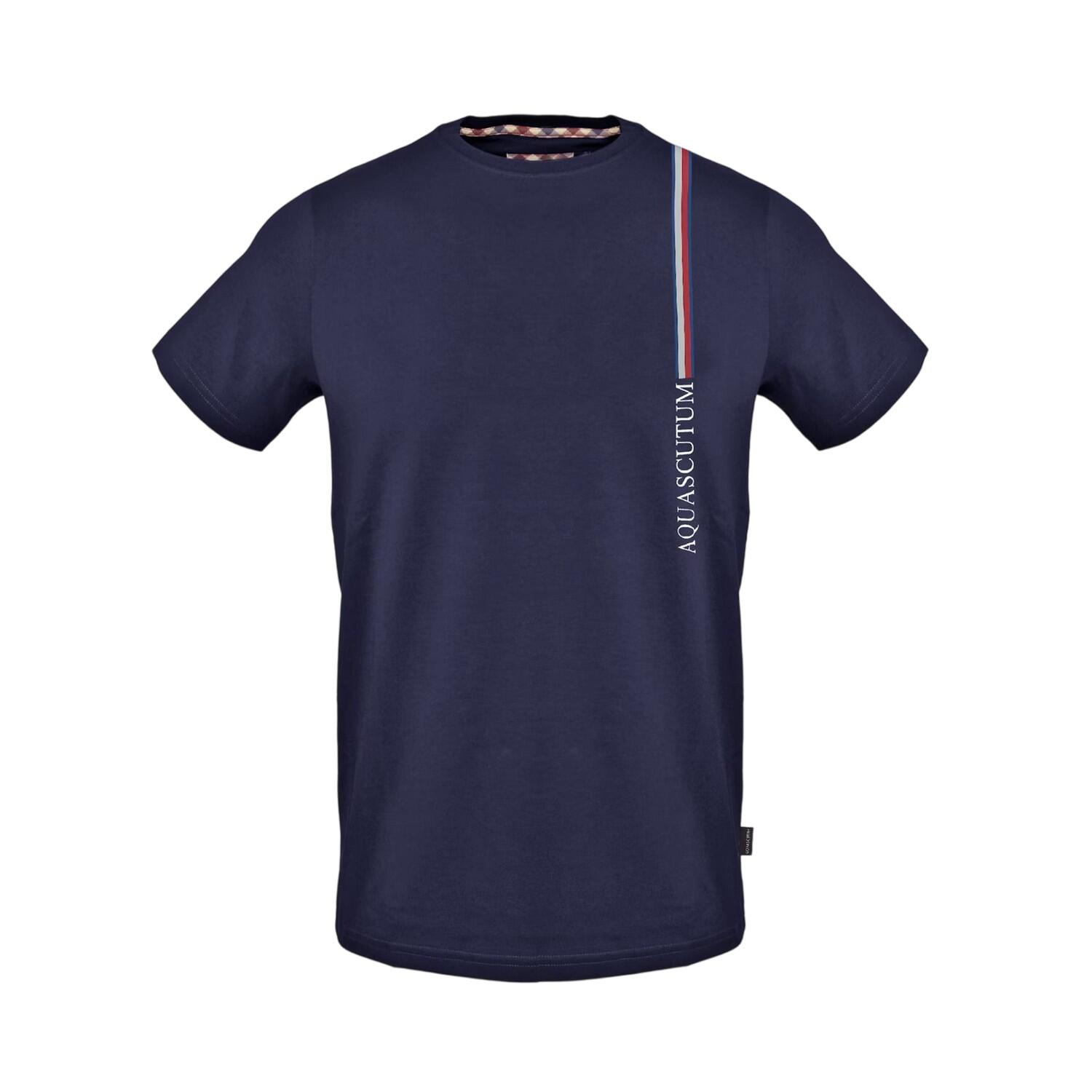 Aquascutum Mens Stripe T-Shirt