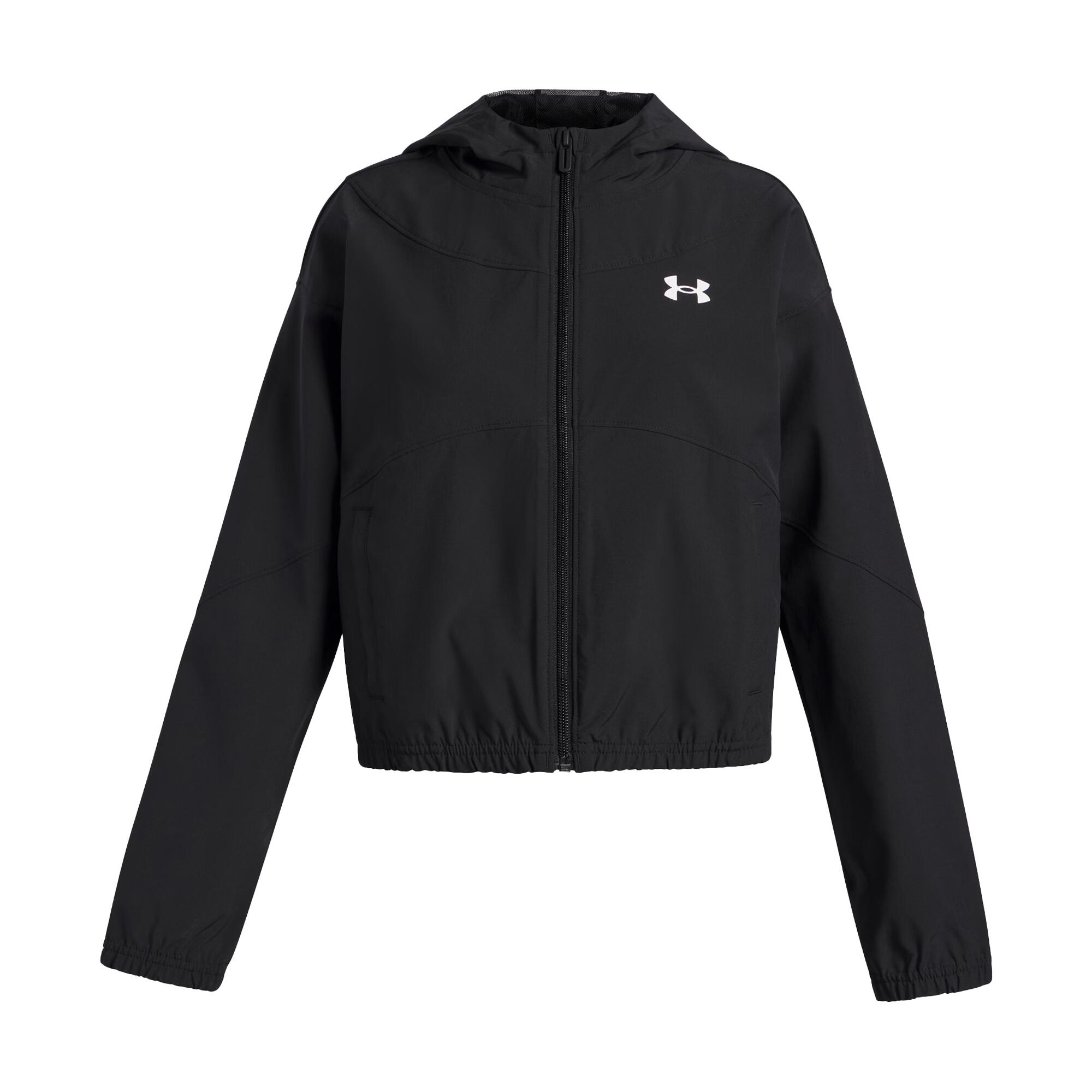 Under Armour Girls Rival Woven Windbreaker