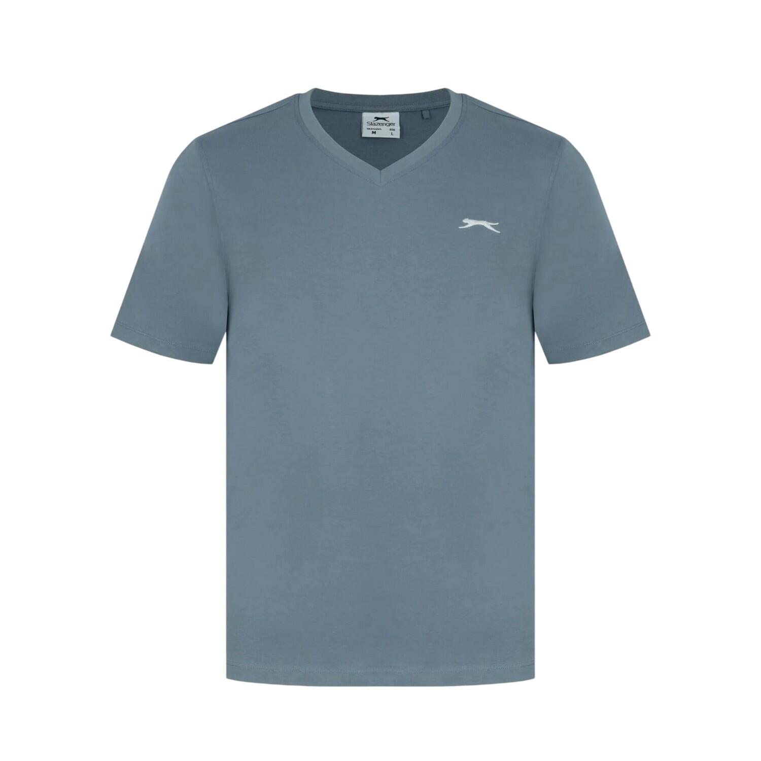 Slazenger Mens Embroidered Logo Cotton T-Shirt