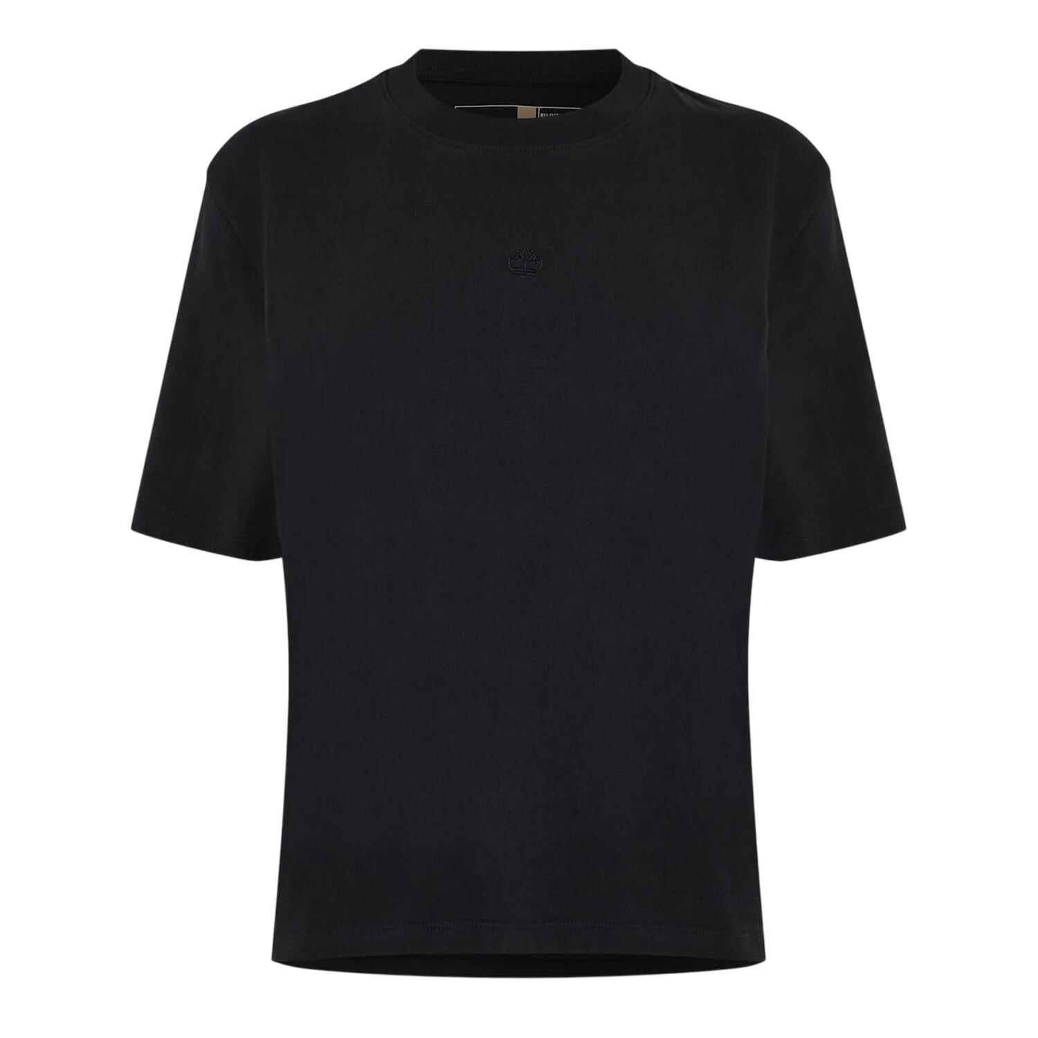 Timberland Womens/Ladies Crew Neck Relaxed Fit Crop T-Shirt