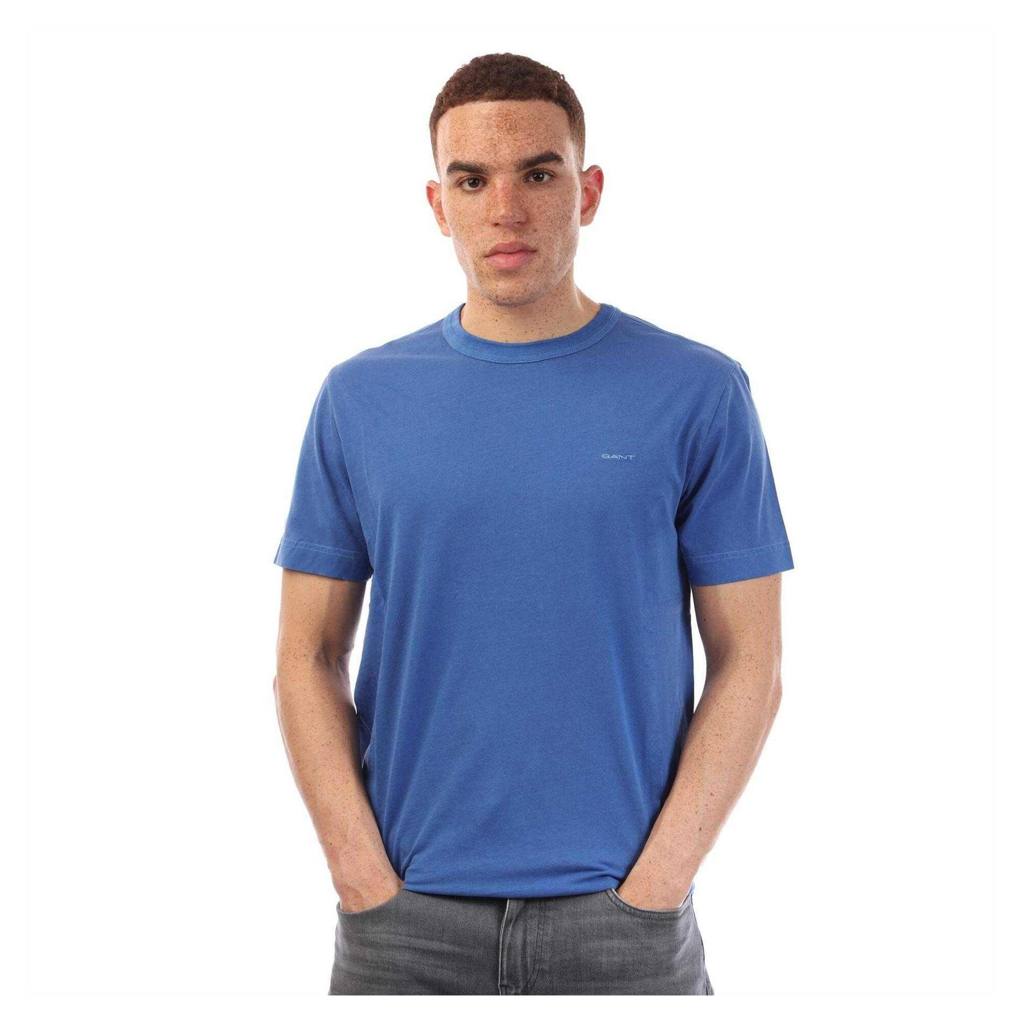 Gant Mens Faded Crew Neck T-Shirt