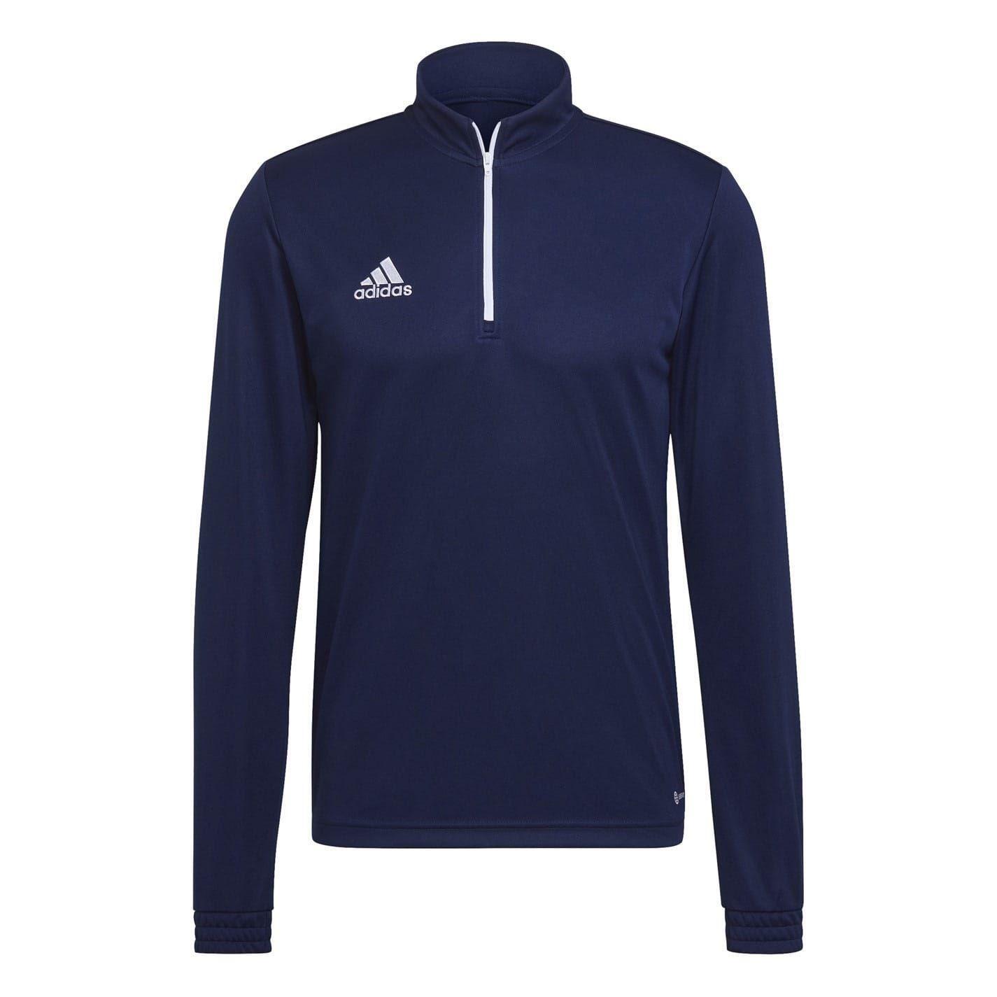 Adidas Mens Entrada 22 Quarter Zip Training Sweatshirt