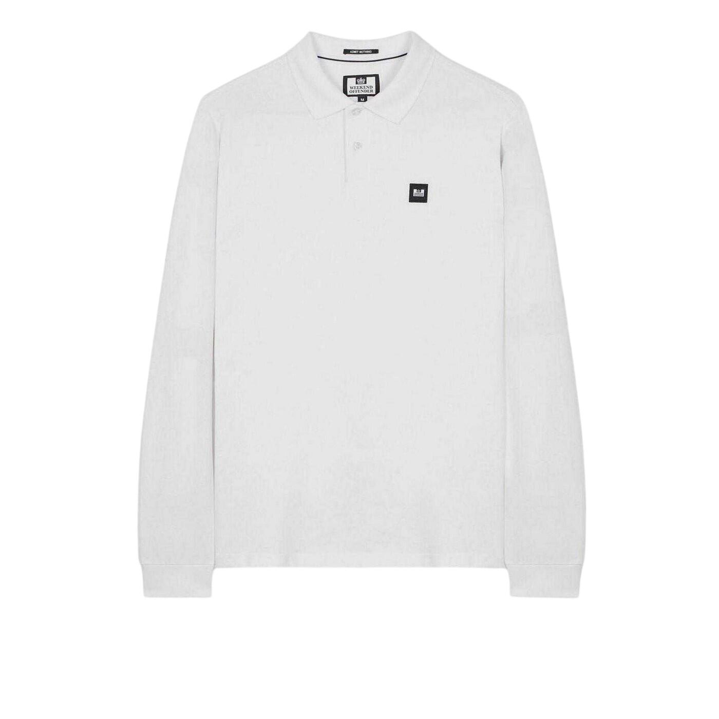 Weekend Offender Mens Dice Long-Sleeved Polo Shirt