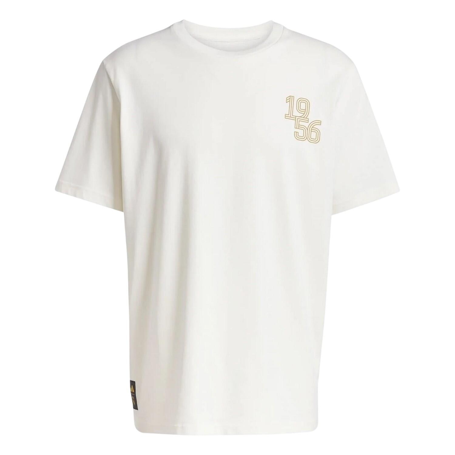 Adidas Mens Real Madrid CF Heavy Cotton T-Shirt