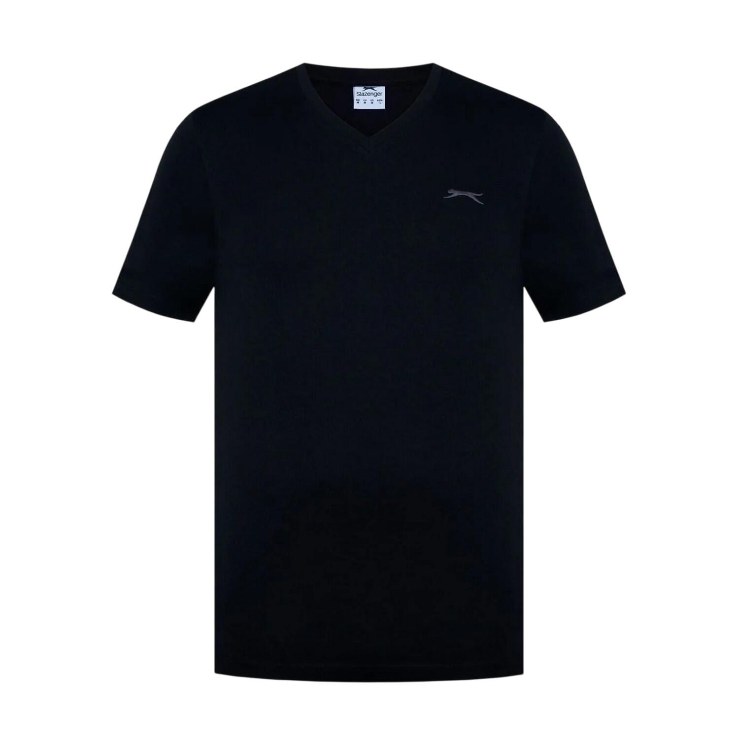 Slazenger Mens Embroidered Logo Cotton T-Shirt