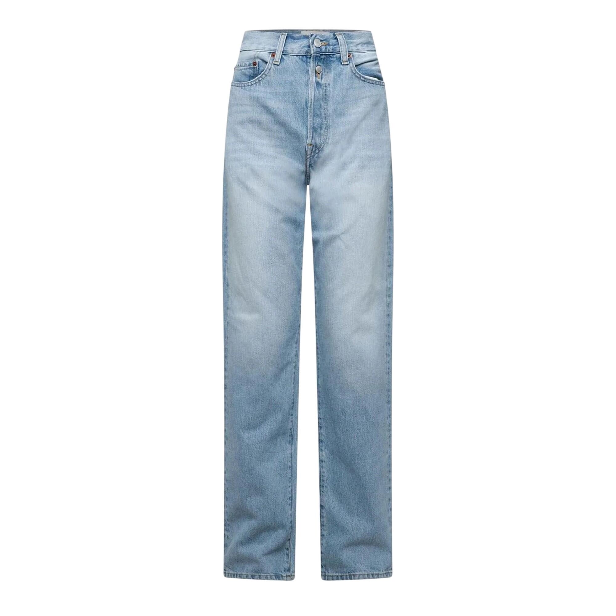 Replay Mens Recycled Cotton Straight Jeans