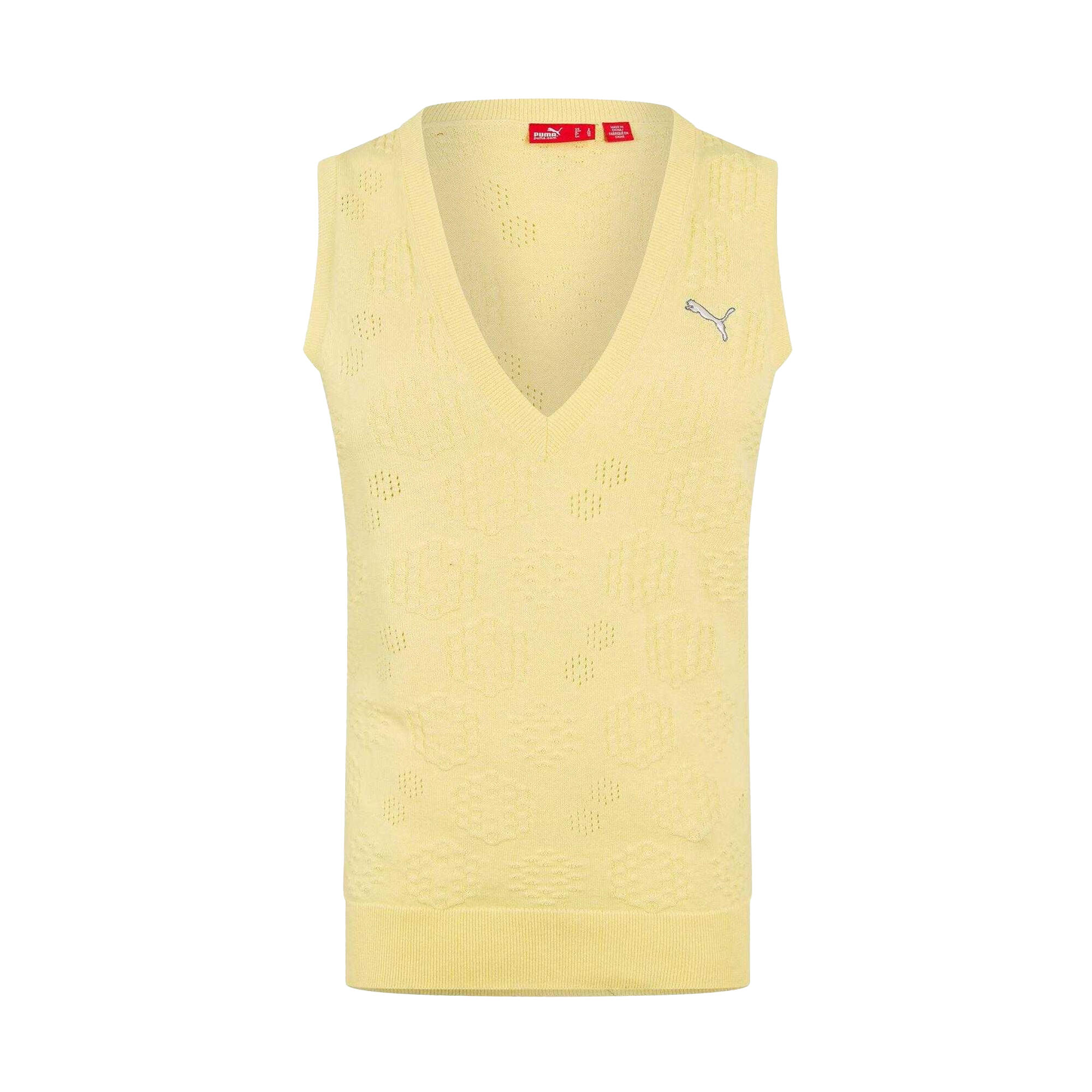 Puma Womens/Ladies Embroidered Logo Knitted Sleeveless Vest Top