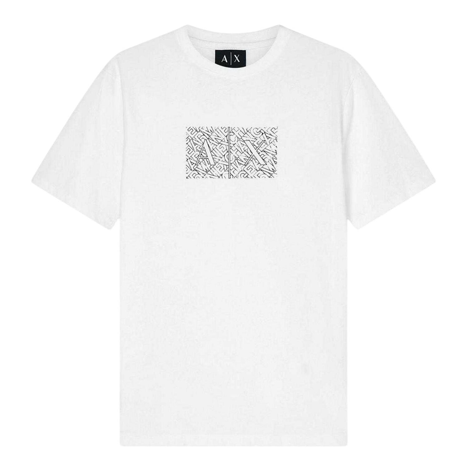 Armani Exchange Mens Logo Crew Neck T-Shirt