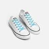 Platte elastische veters No-Tie Baby Blue