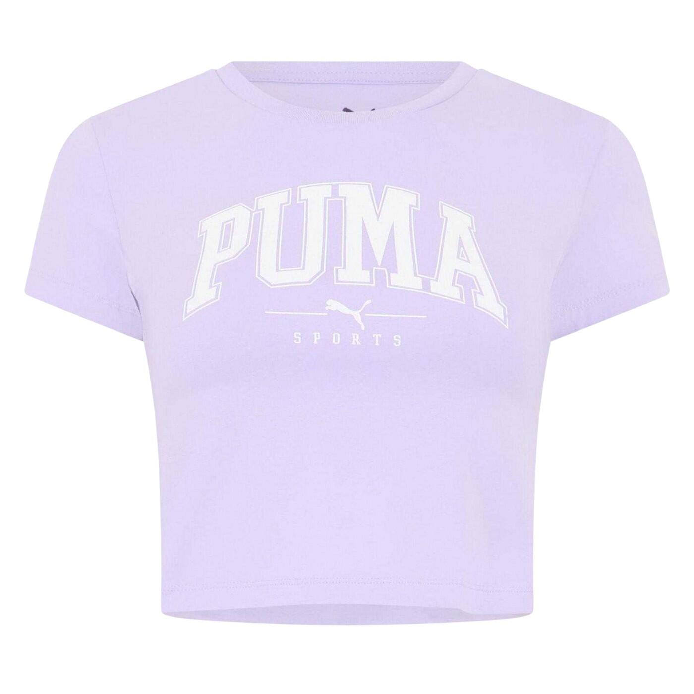 Puma Womens/Ladies Squad Cropped T-Shirt