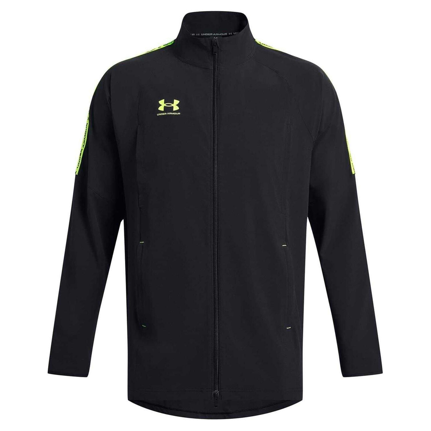 Under Armour Mens Zip Neck Long-Sleeved Athletic Track Top