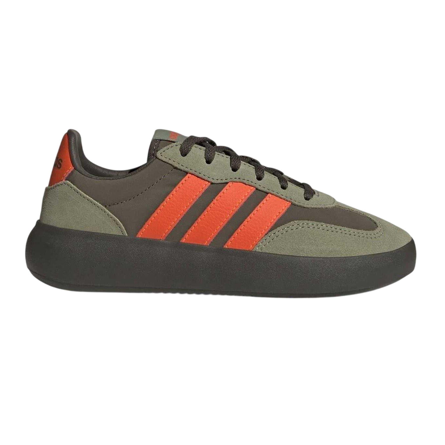 Adidas Childrens/Kids Barreda Leather Platform Trainers