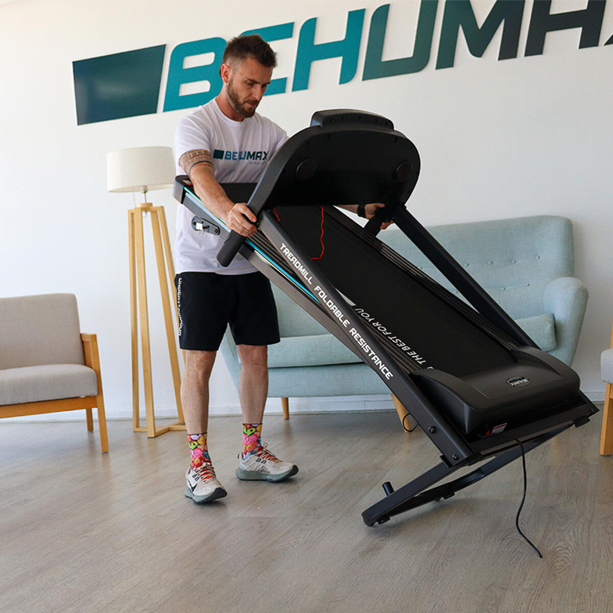 Cinta de correr Treadmill Foldable Resistance 3/6