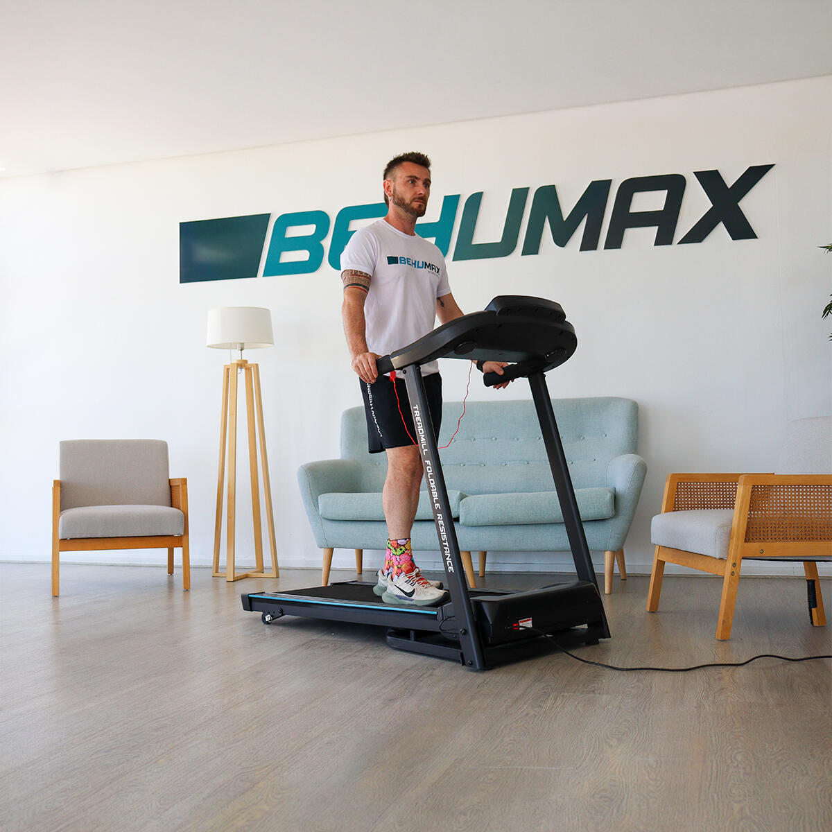 Cinta de correr Treadmill Foldable Resistance 4/6