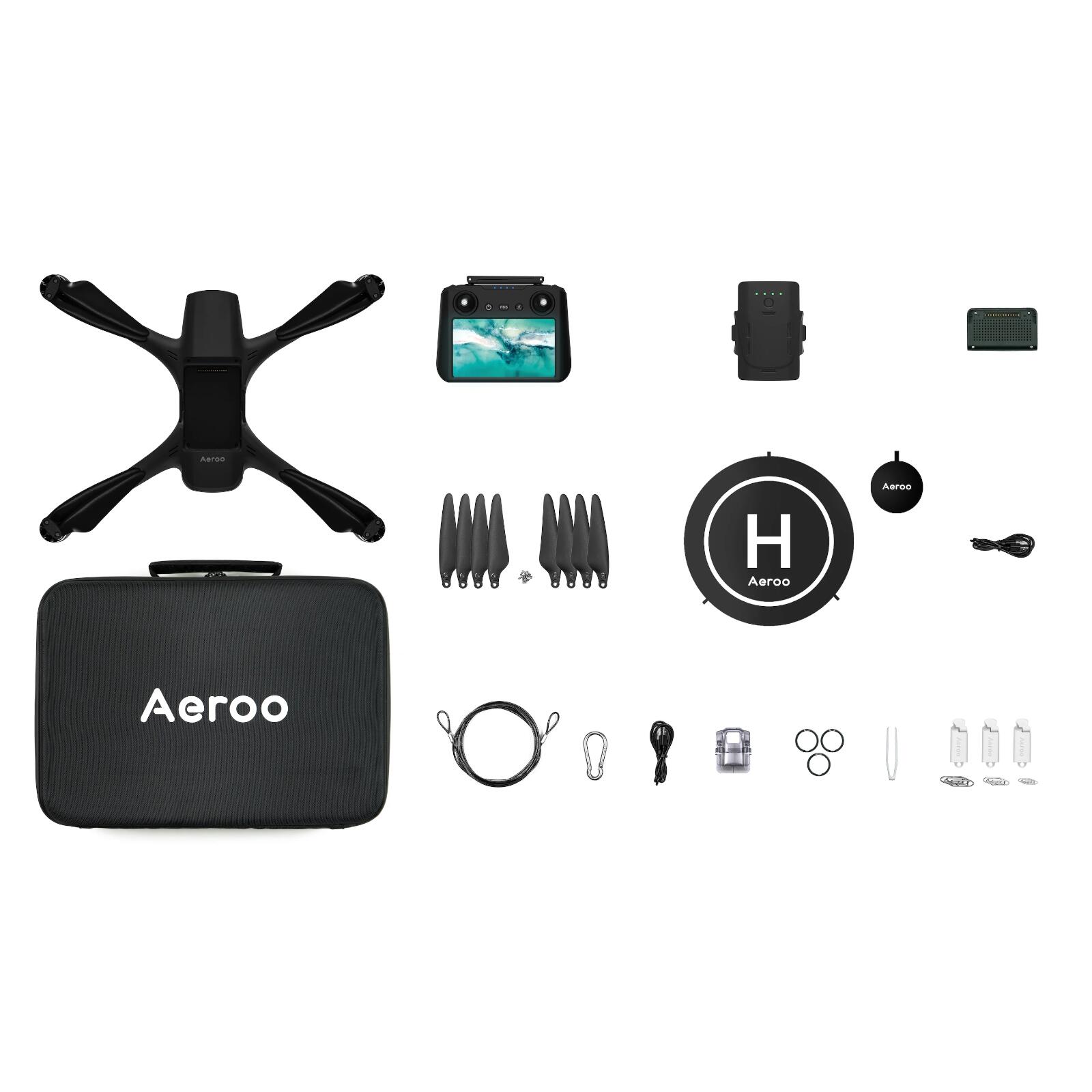 Aeroo Pro Standard Drone Kit + Smart Controller