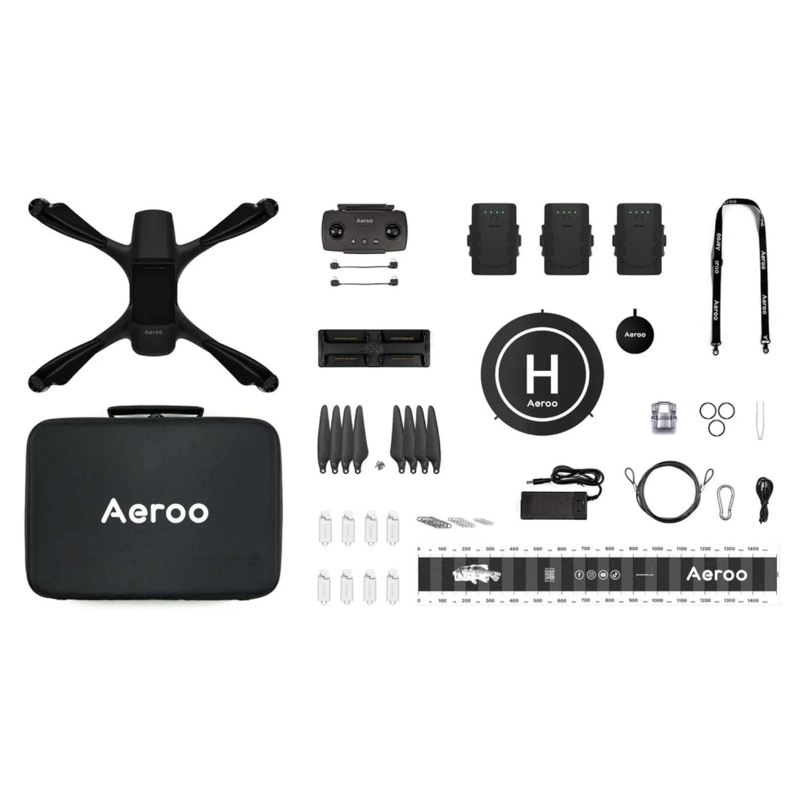 Aeroo Pro Fishing Drone Kit Combo